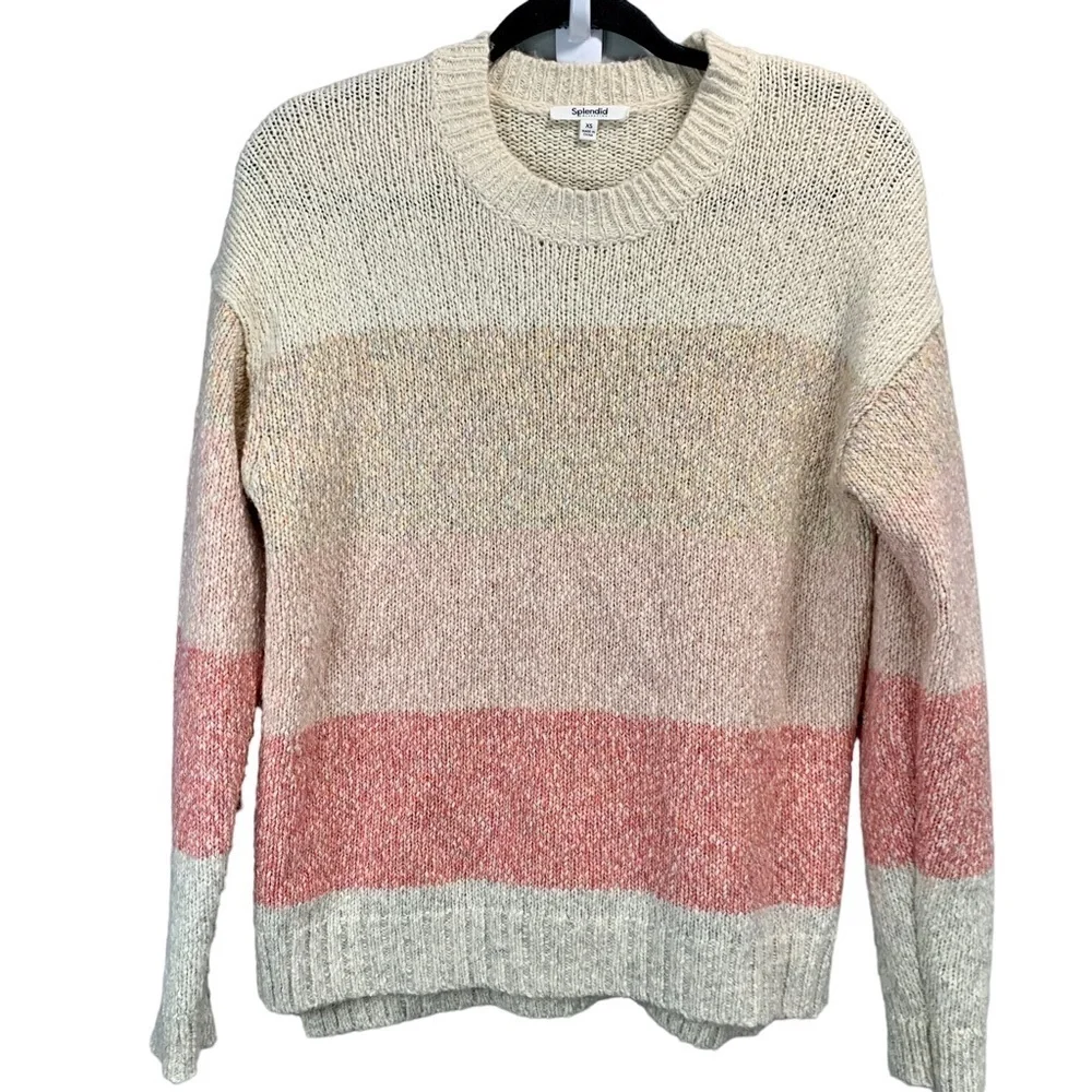 Splendid‎ Gondola Multi Stripe Sweater